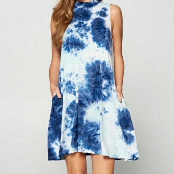 Tie Dye Dress - Picture 2 of 3